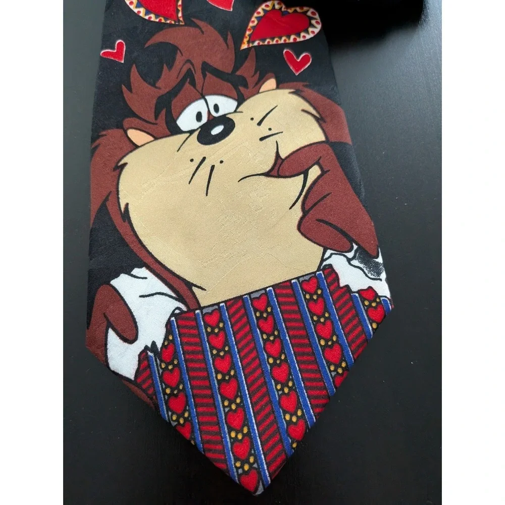 Looney Tunes Mania Tie Necktie‎ Taz Bugs Daffy Etc 56